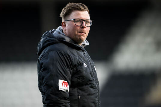 Örebros tränare Dennis Gabrielsson