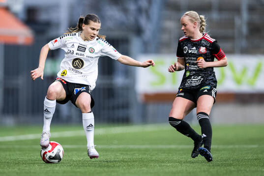 Örebros Cornelia Karlsson och Lidköpings Jenny Stadin