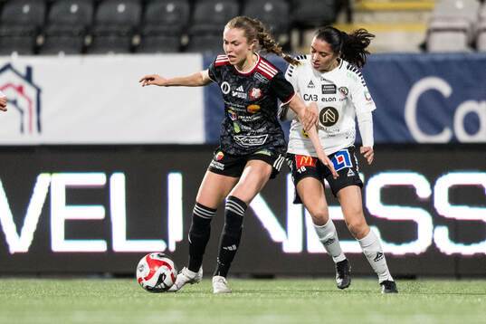 Lidköpings Astrid Nyquist och Örebros Moa Arlebo