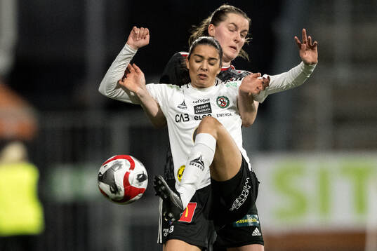 Örebros Moa Arlebo och Lidköpings Emma Gabrielsson