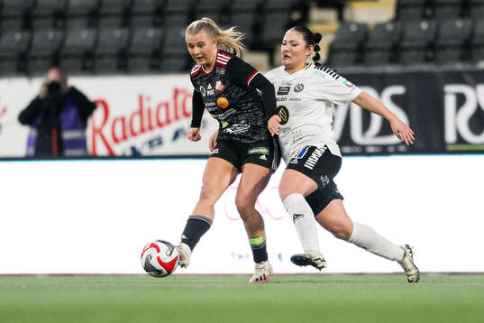 Lidköpings Venla Lindfors och Örebros Amelia Olofsson