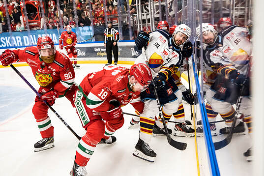 Moras Daniel Ljunggren och Moras Henrik Eriksson och