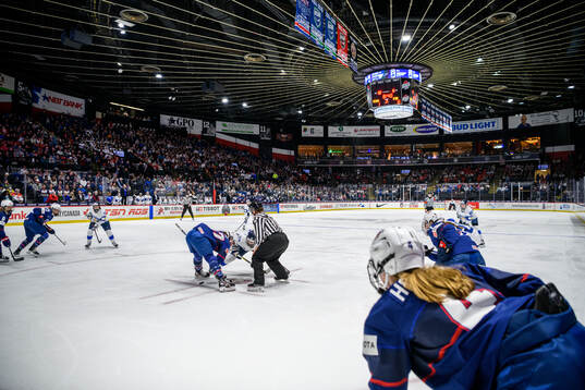 Interior view of Adirondack Bank Center