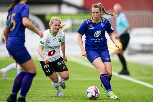 Synne Kristine Hamborg of Hønefoss and Ine Marie Thoresen Wedaa of Fyllingsdalen