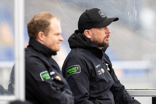 Varbergs tränare Tobias Linderoth