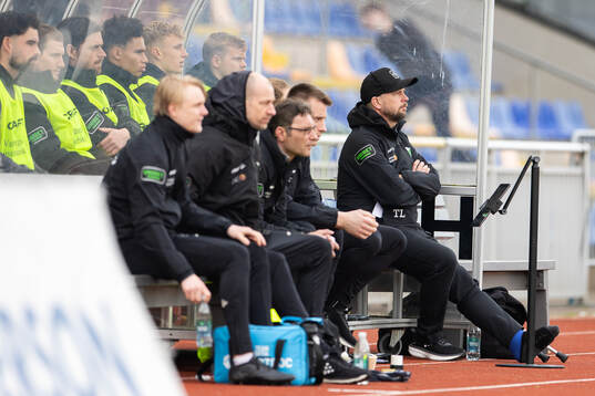 Varbergs tränare Tobias Linderoth