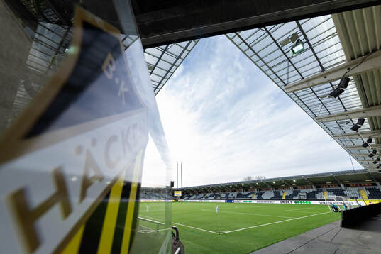 Bravida Arena innan fotbollsmatchen i Damallsvenskan mellan Häcken och IFK Norrköping den 13 april 2024 i Göteborg. 