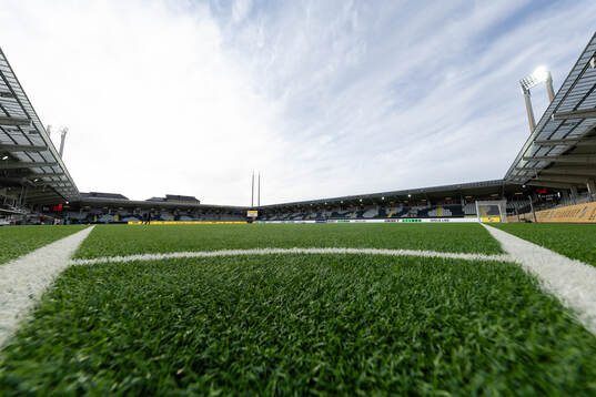 Bravida Arena innan fotbollsmatchen i Damallsvenskan mellan Häcken och IFK Norrköping den 13 april 2024 i Göteborg. 