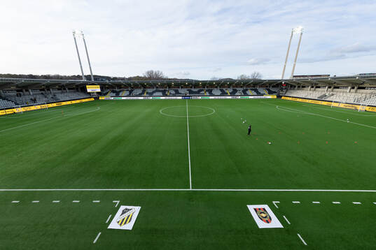Bravida Arena innan fotbollsmatchen i Damallsvenskan mellan Häcken och IFK Norrköping den 13 april 2024 i Göteborg. 