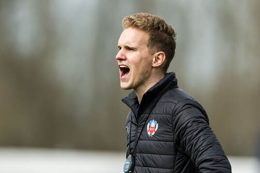 Helsingborg s assisterande tränare Elias Åkerborg