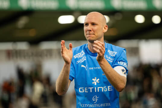 Halmstads Andreas Johansson jublar