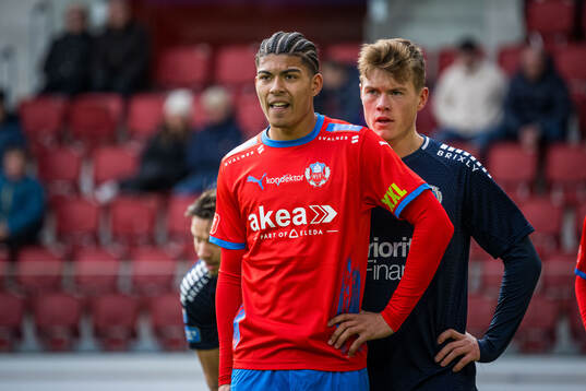 Helsingborgs Milan Silva Rasmussen och Utsiktens Albin