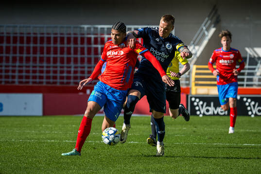 Helsingborgs Milan Silva Rasmussen och Utsiktens Jesper