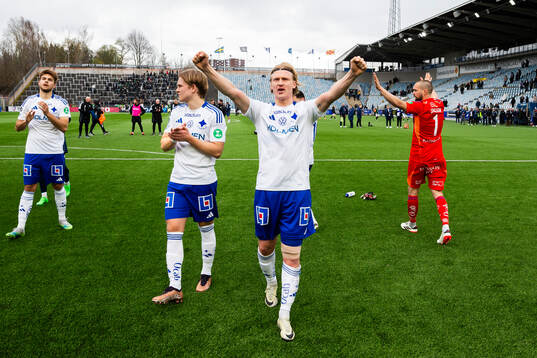 IFK Norrköpings Daniel Fritz Eid jublar