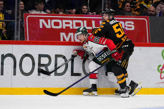 Frölundas Malte Strömwall och Skellefteås Anton Olsson