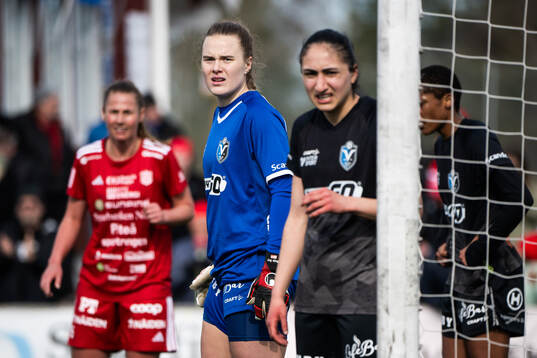 Växjö DFFs målvakt Maja Bay Østergaard