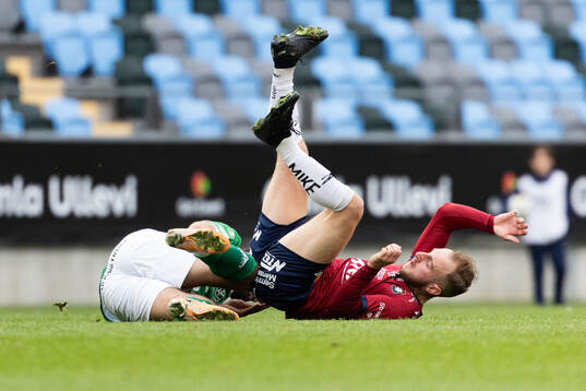 Brages Ömur Pektas och Örgrytes Amel Mujanic