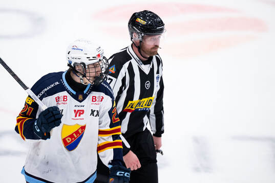 Djurgårdens Linus Eriksson reagerar på domslut