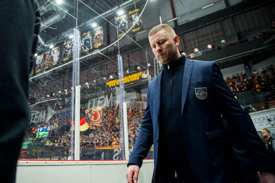 Djurgårdens tränare Michael Holmqvist