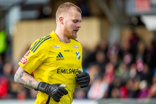 Östers målvakt Robin Wallinder
