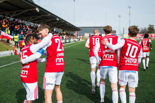 Sandvikens John Junior Igbarumah, Emil Engqvist, Martin