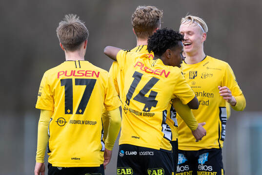 Elfsborgs spelare jublar