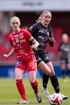 KIF Örebros Minea Lassas och Växjö DFFs Alexandra