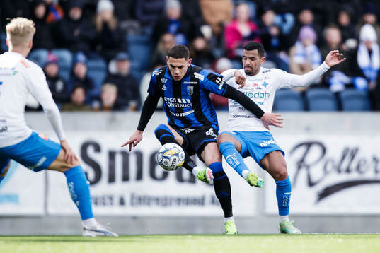 Sirius Yousef Salech och Värnamos Wenderson Oliveira do Nascimento