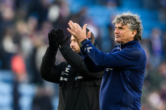 Head coach Jan Halvor Halvorsen of Lyn  the OBOS-ligaen football match between Lyn and Vålerenga