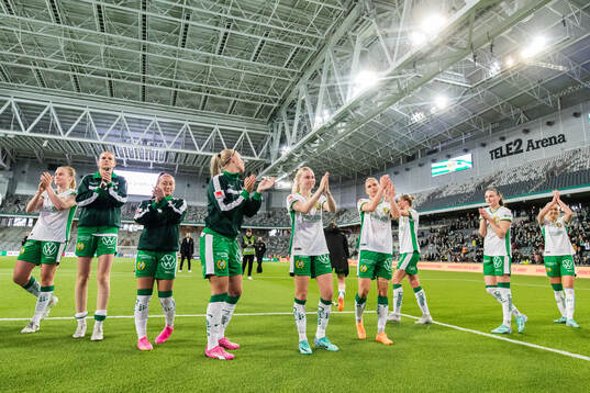 Hammarbys spelare tackar publiken