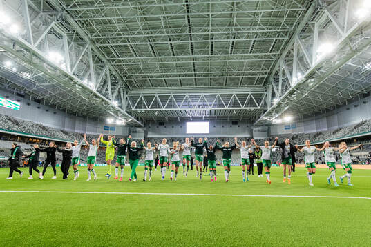 Hammarbys spelare tackar publiken