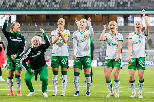 Hammarbys spelare tackar publiken