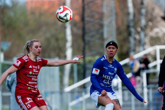 Piteås Ellen Löfqvist och Trelleborgs Linnea Prambrant