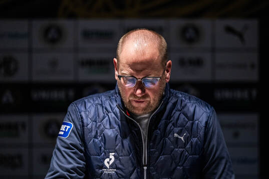 Halmstads tränare Magnus Haglund