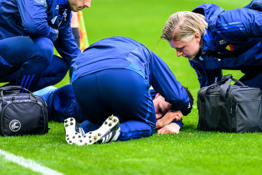 Djurgårdens Samuel Dahl får vård