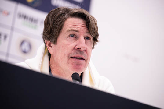 Djurgårdens tränare Thomas Lagerlöf