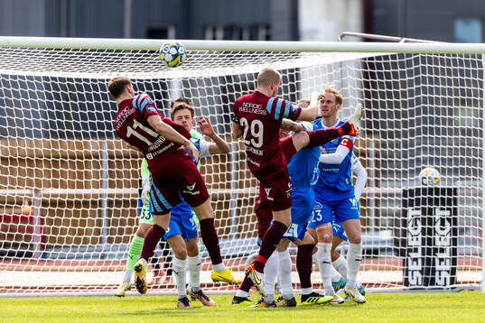 Målchans för Gefles Leo Englund och Martin Rauschenberg