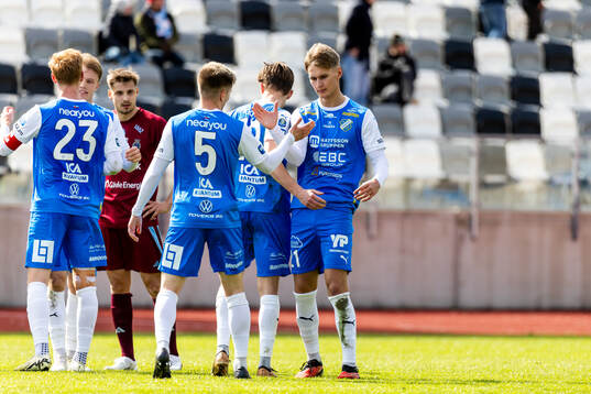 IK Oddevolds spelkare jublar