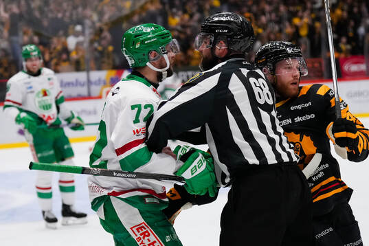 Rögles Daniel Zaar och Skellefteås Filip Sandberg