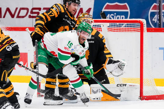 Skellefteås Pär Lindholm och Rögles Simon Ryfors