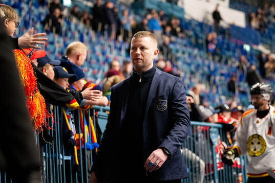 Djurgårdens tränare Michael Holmqvist