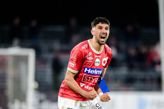 Degerfors Elyas Bouzaiene jublar