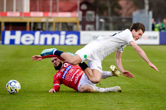 Degerfors Abdelkarim Mammar Chaouche och Helsingborgs