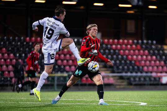 Sirius Noel Milleskog och Brommapojkarnas Alexander Jensen