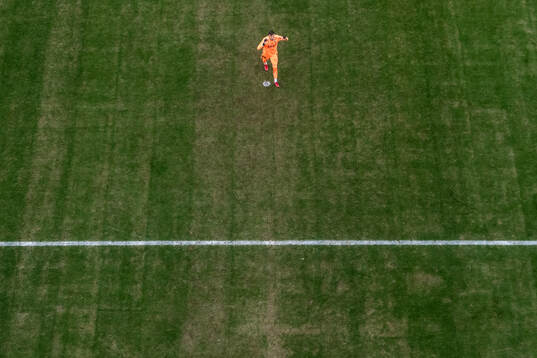 Häckens Andreas Linde jublar efter 0-1