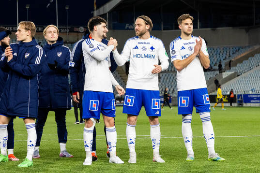 IFK Norrköpings Ismet Lushaku, Christoffer Nyman och Anton