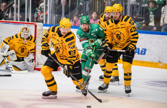 Skellefteås Linus Lindström och Rögles Linus Sandin