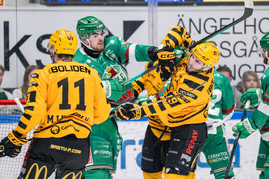 Rögles Lian Bichsel och Skellefteås Martins Dzierkals