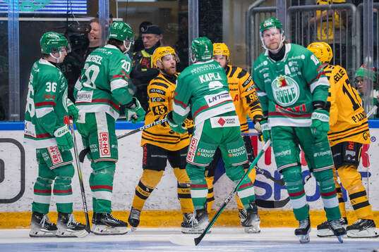 Skellefteås Filip Sandberg och Rögles Michael Kapla
