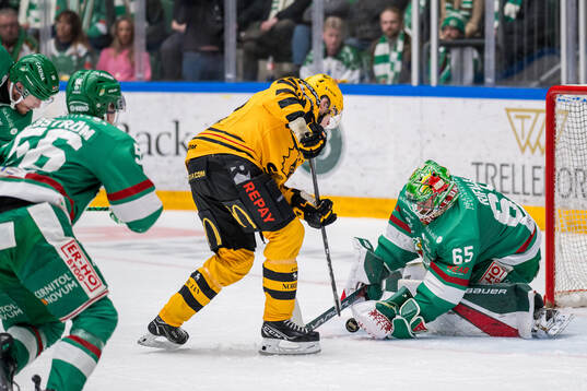 Skellefteås Linus Lindström och Rögles Christoffer Rifalk